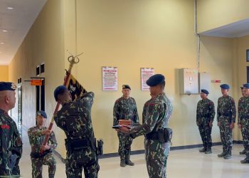 Satbrimob Polda Bengkulu Batalyon A sampai dengan C Gelar Pencucian Tunggul Batalyon Pelopor dalam Rangka HUT Pelopor ke-66