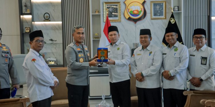 Kapolda Bengkulu Terima Kunjungan Silaturahmi dari Kepala Kanwil Kemenag Provinsi Bengkulu