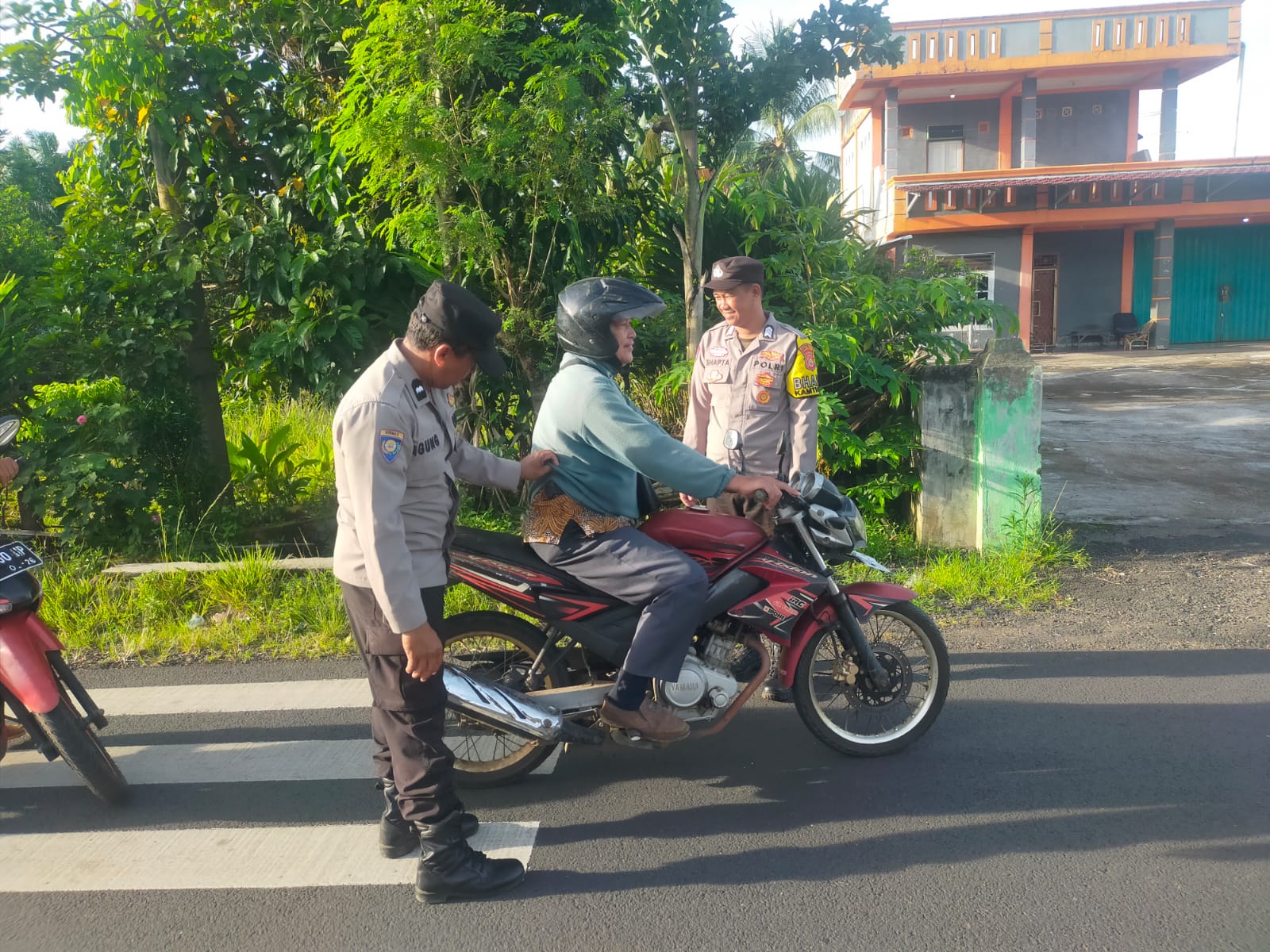 Polsek Kotapadang Gelar Razia Senpi dan Sajam untuk Cegah Kejahatan di Rejang Lebong