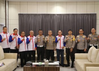 Kapolda Bengkulu Terima Kunjungan Silaturahmi PBVSI Provinsi Bengkulu
