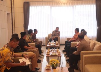 Kapolda Bengkulu Terima Audiensi KPU Terkait Pemungutan Suara Ulang (PSU)