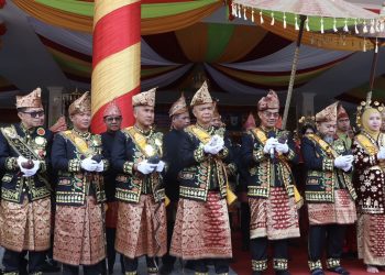 Kapolda Bengkulu Hadiri Penganugerahan Gelar Adat HUT ke-57 Provinsi Bengkulu