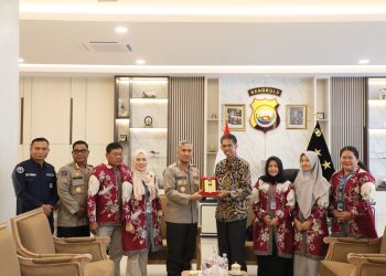 Kapolda Bengkulu Terima Silaturahmi dari Radio Republik Indonesia (RRI) Bengkulu