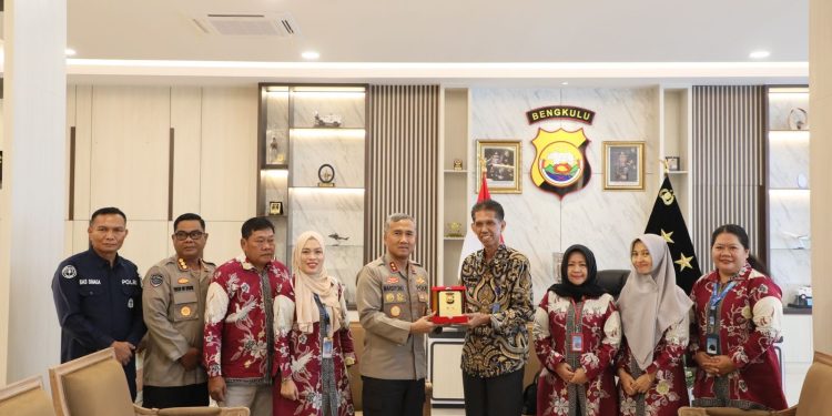 Kapolda Bengkulu Terima Silaturahmi dari Radio Republik Indonesia (RRI) Bengkulu