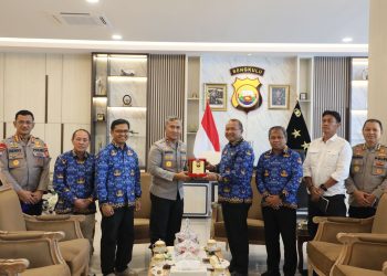 Kapolda Bengkulu Terima Kunjungan Silahturahmi dari Rektor Universitas Bengkulu