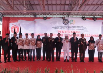 Kapolda Bengkulu Hadiri Pemberian Remisi Umum HUT ke-80 Kemerdekaan RI di Lapas Kelas IIA Bentiring