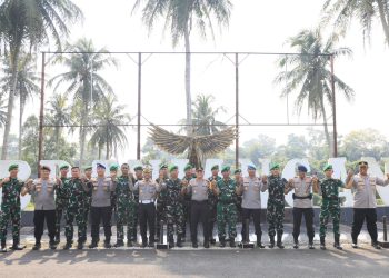 Pererat Sinergitas, Kapolda Bengkulu Jalin Silaturahmi dengan Kompi Senapan B Yonif 144/Jaya Yudha