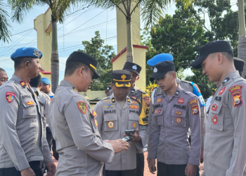 Waka Polres Mukomuko cek Hp personel, perketat pengawasan judi Online