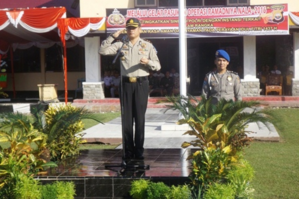 Gelar Operasi Ramadniya Nala 2016 Di Polres Bengkulu Selatan