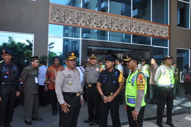 Pengamanan Pleno Propinsi Berjalan Lancar