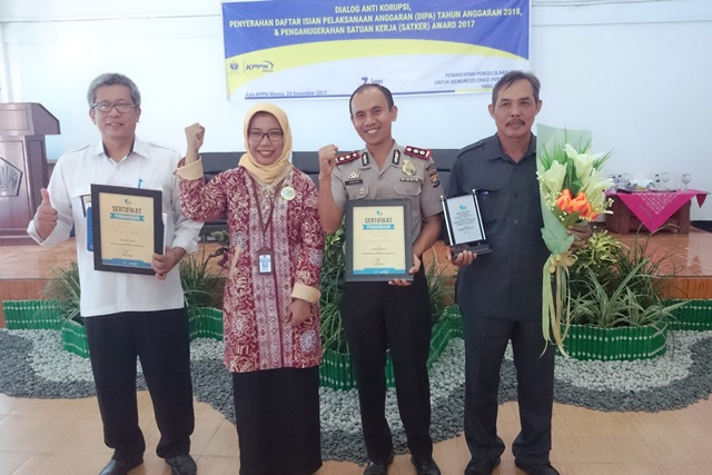 Polres Bengkulu Selatan Raih Predikat Satker Terbaik Dari KPPN