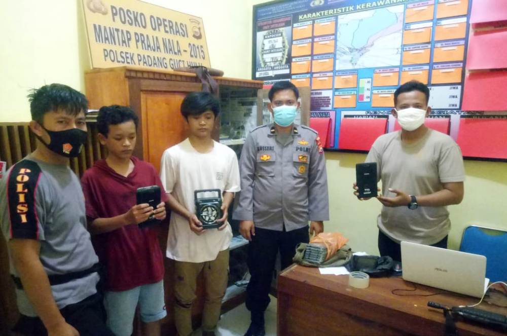 Curi 19 Unit Tablet Sekolah, 2 Pemuda Ditangkap Polisi
