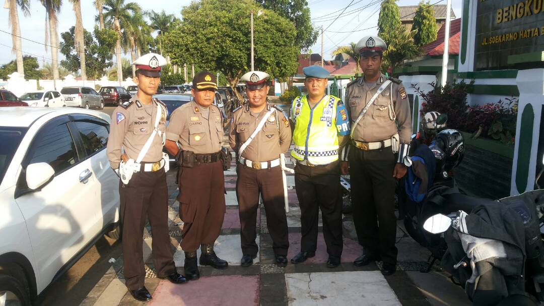 Hari Raya Lebaran, Polisi Amankan 39 Lokasi Prioritas Sholat Idul Fitri Di Kota Bengkulu
