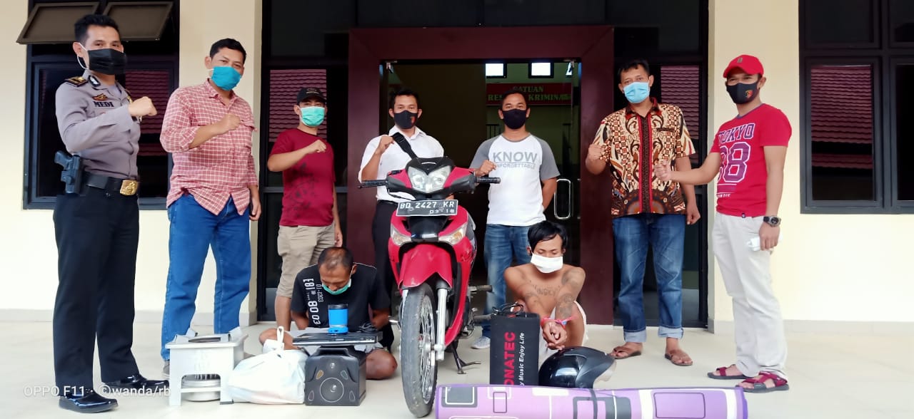 Residivis! 2 Tsk Curat Seputaran Curup Ditangkap Polres Rejang Lebong Polda Bengkulu
