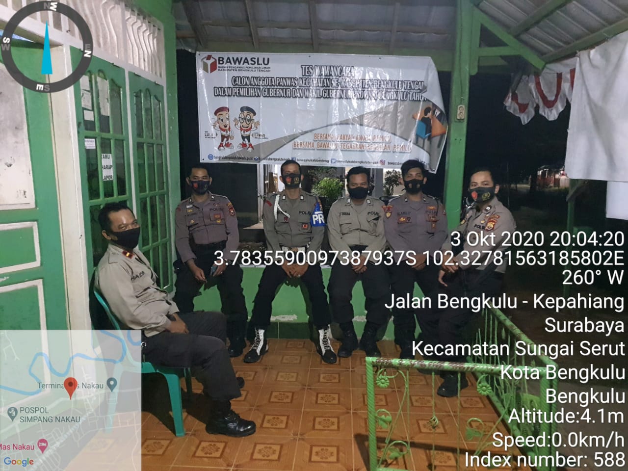 Pastikan Kondusifitas KPU dan Bawaslu, Personil Polda Bengkulu dan Polres Jajaran Siagakan Anggota 1×24 jam