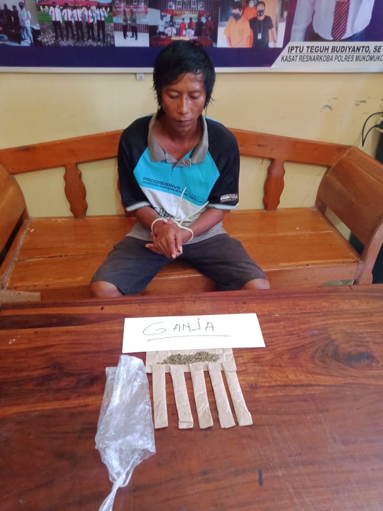 Simpan 6 Paket Ganja, Pemuda MM Ditangkap Polisi