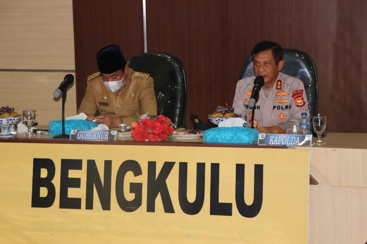 Kapolda Bengkulu Ikuti Launching ETLE Nasional