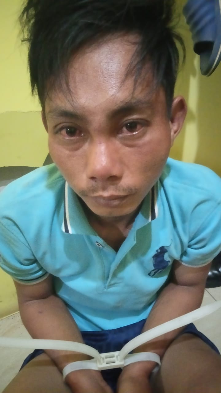 Cabuli anak usia 7 Tahun, warga Karang tinggi ditangkap polisi .