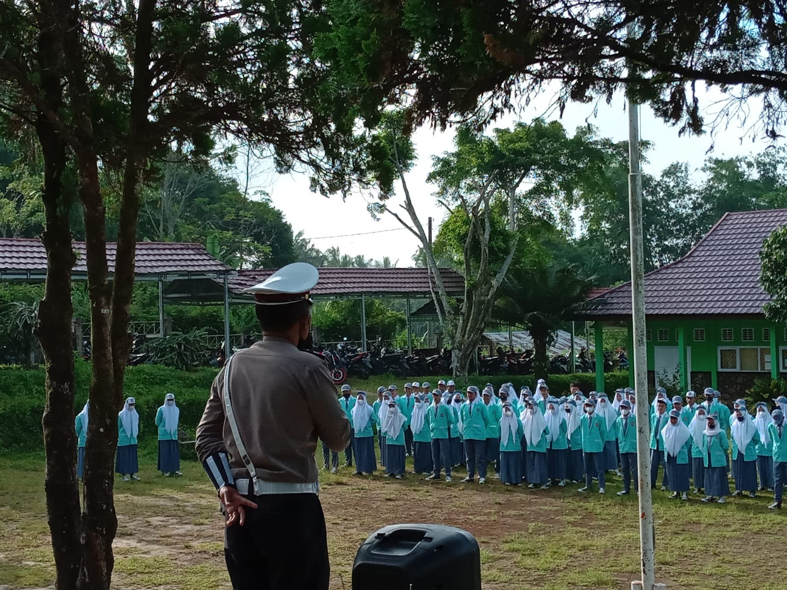 Tingkatkan Kesadaran Berlalu Lintas, Polres Kepahiang Gelar Police Go To School