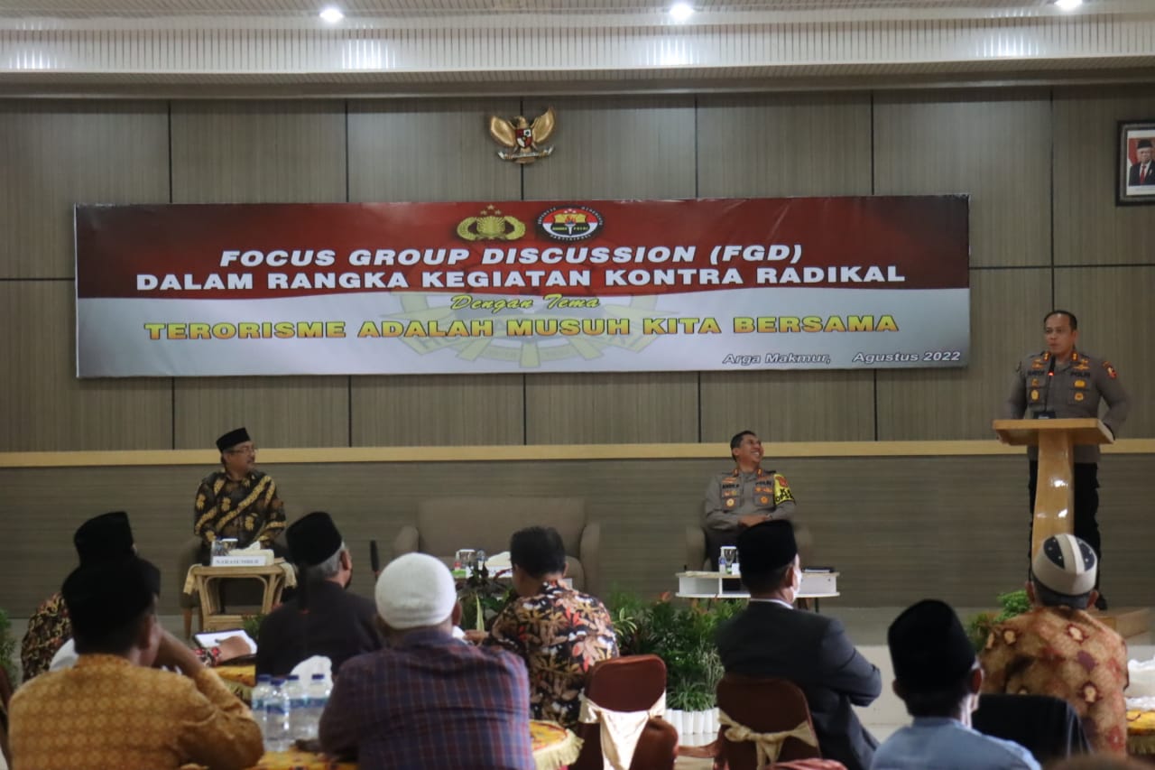 Divhumas Polri gelar Focus Group Discussion di Polres Bengkulu Utara Dalam Rangka Kontra Radikal