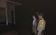 Polisi Lakukan Patroli di TKP Tanah Longsor di Desa Lubuk Gedang Mukomuko, Imbau Warga Jauhi Lokasi