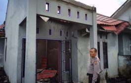 Rumah di Surabaya Permai Hangus Terbakar Saat Pemilik Dinas Luar Kota