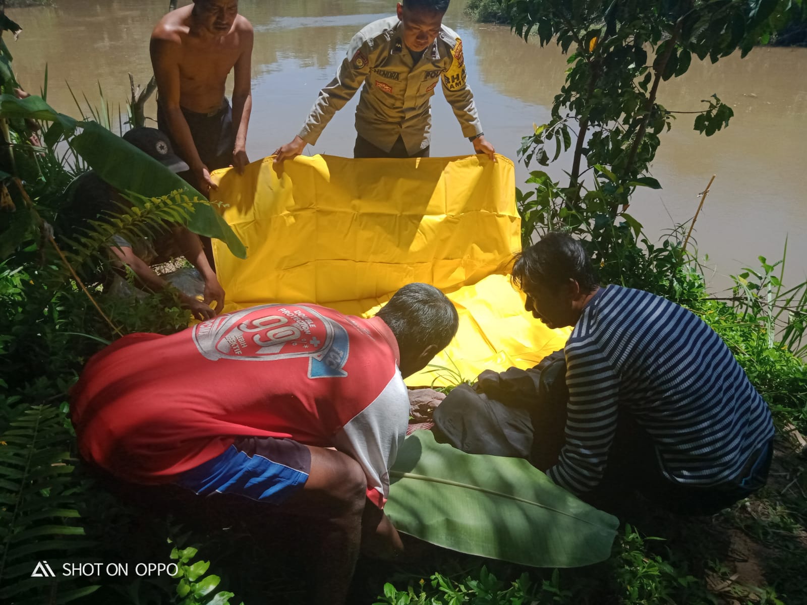 Hilang, Kakek Alami Kepikunan Ditemukan Tewas di Pinggir Sungai Rawa Makmur