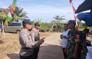 Polsek Talang Empat Turunkan Personil Pengamanan Pembukaan UMKM di Desa Air Sebakul