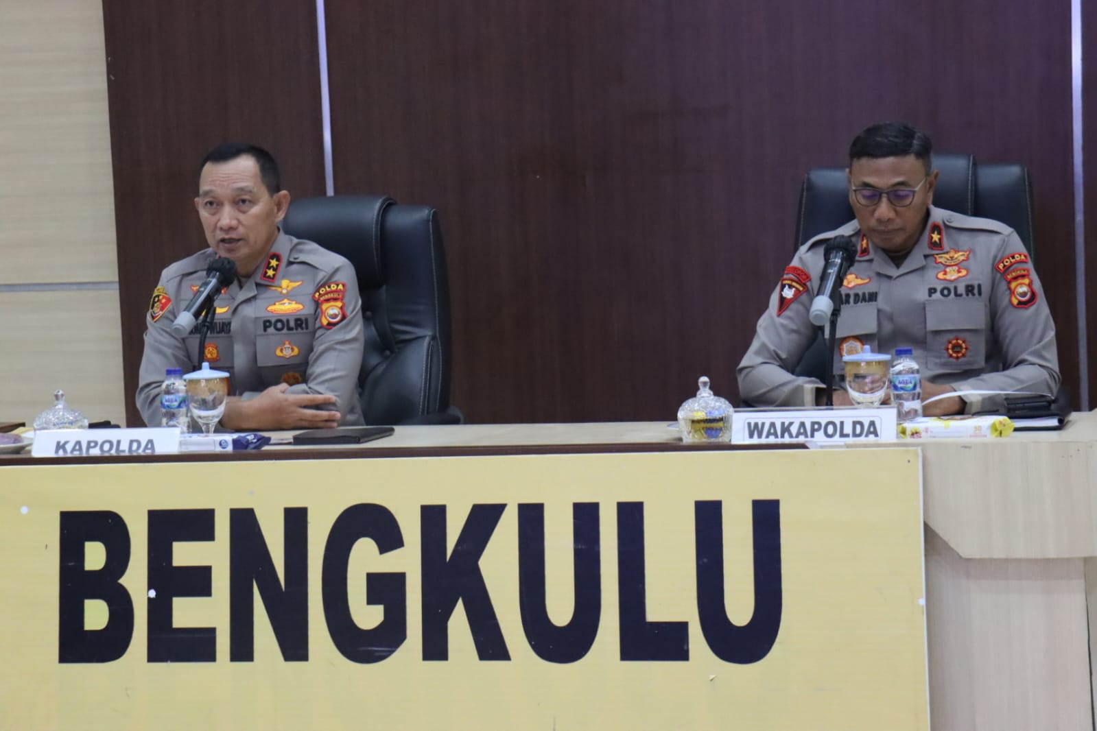 Sampaikan Hasil Rakornas, Kapolda Bengkulu Beri Arahan ke Personel Polda Bengkulu