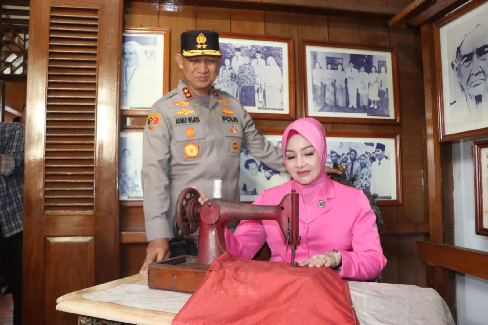 Peduli Sejarah, Kapolda Bengkulu Kunjungi Situs Rumah Pengasingan Bung Karno
