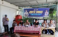 Ciptakan Situasi Kamtibmas Kondusif , Polres RL Polda Bengkulu Gelar Jum’at Curhat