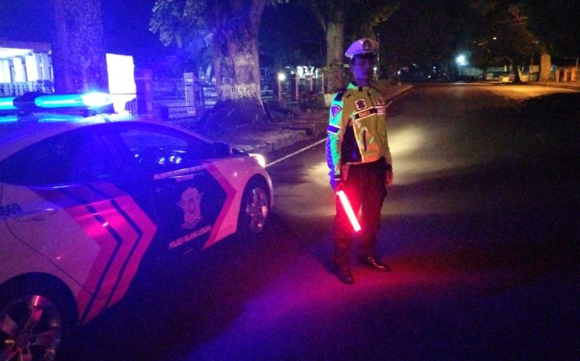 Antisipasi Balap Liar Malam Hari, Satlantas Polres RL Polda Bengkulu Rutin Gelar Patroli