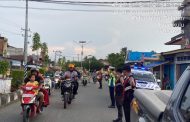 Berikan Pelayanan Ke Masyarakat, Polres BS Kerahkan Personil Lantas Dan Samapta Pengamanan Di Pasar Tumpah Ramadhan