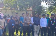 Polsek Tanjung Kemuning Gelar Pengamanan Turnamen Bola Kaki Meriahkan HUT Kecamatan