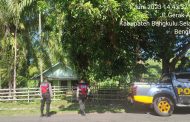 Cegah Gangguan Kamtibmas, Sat Samapta Polres BS Rutinkan Patroli Dialogis
