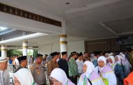 Kapolres Hadiri Pelepasan Calon Jemaah Haji Asal Kabupaten BS