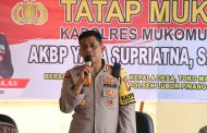 Cooling System Jelang Pemilu, Kapolres Mukomuko Gelar Tatap Muka dan Silaturahmi Bersama Masyarakat Kecamatan V Koto