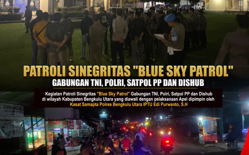 Jelang Ramadhan, Polres BU Gelar Patroli Sinergitas