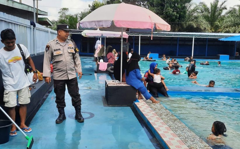 Giat Monitoring dan Pengamanan Objek Wisata Di Wilayah Hukum Polsek Padang Jaya