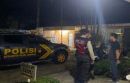 Personil Piket Polsek Ratu Samban laksanakan Patroli pelaksanaan giat rutin di malam hari