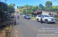 Personel Satlantas Polres Bengkulu Utara Ikut Amankan Rapat Pleno Penetapan Caleg DPRD Kabupaten Bengkulu Utara