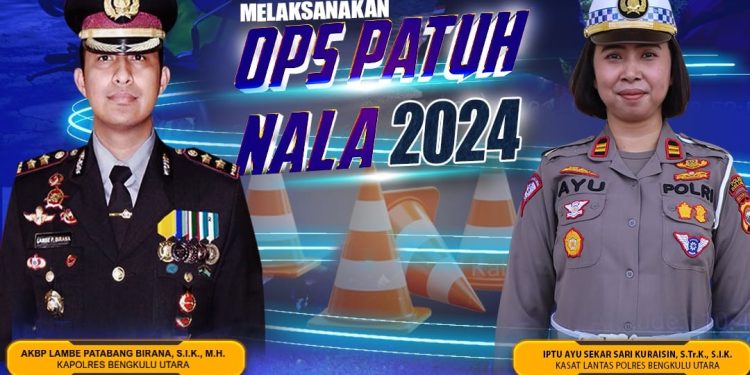SATLANTAS POLRES BENGKULU UTARA GELAR OPERASI PATUHL NALA 2024