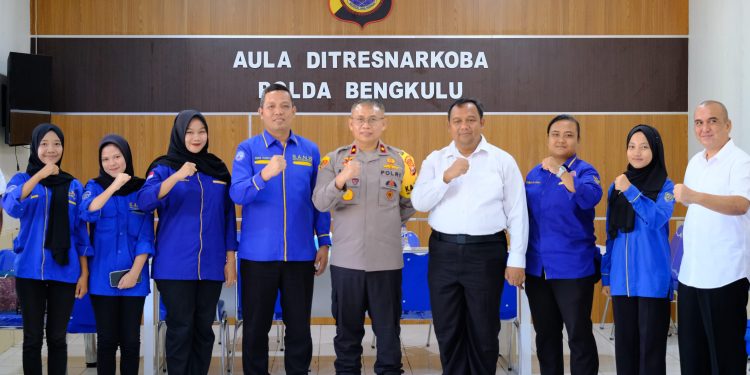 Kapolda Bengkulu Sambut Audiensi dari SANS Bengkulu