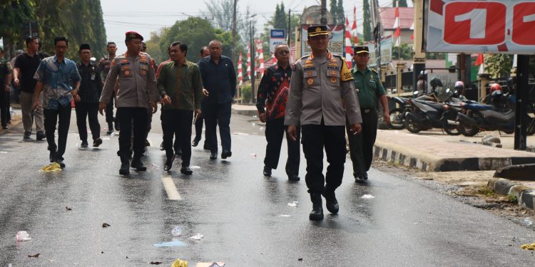 Tim Pamatwil dan Asistensi Polda Bengkulu Pantau Pelaksanaan TFG di Polres Bengkulu Utara