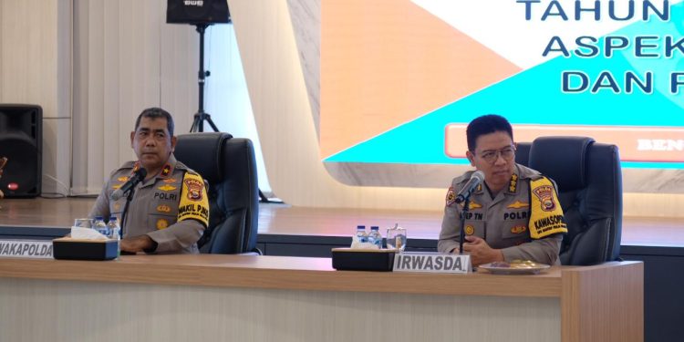 Pembukaan Taklimat Awal Wasrik Tahap II, Kapolda Bengkulu Minta Itwasda Jadi Mitra Kerja Pemecahan Masalah