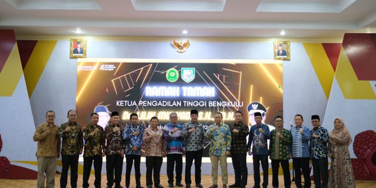 Kapolda Bengkulu Hadiri Ramah Tamah dan Pisah Sambut Ketua Pengadilan Tinggi Bengkulu