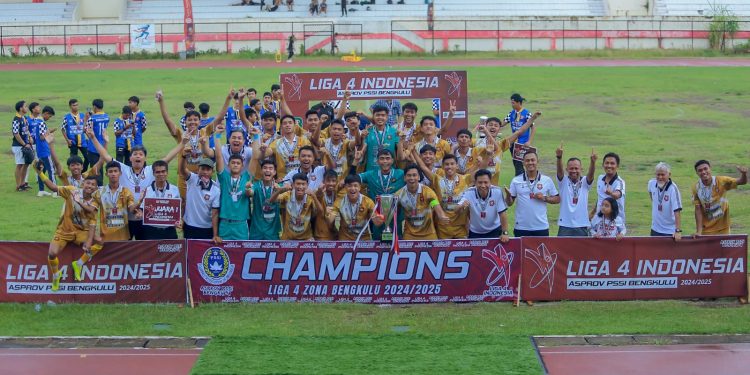 Tri Brata Rafflesia Polda Bengkulu Juara Liga 4 Indonesia Asprov PSSI Bengkulu