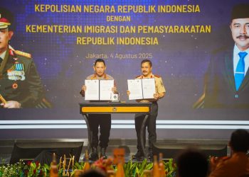 Teken Nota Kesepahaman dengan Kementerian Imipas, Kapolri Harap Sinergisitas Makin Optimal