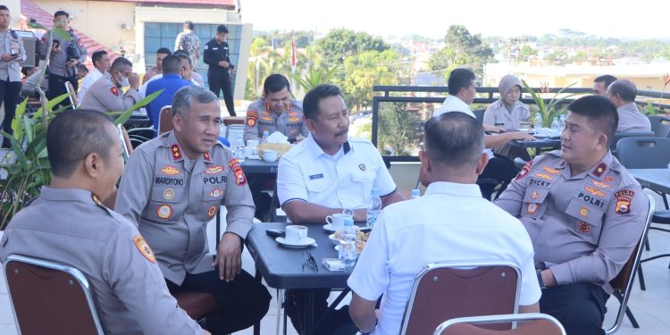 Coffee Morning Polda Bengkulu, Kapolda Bahas Situasi Kamtibmas Bersama Tim Itwasum Polri