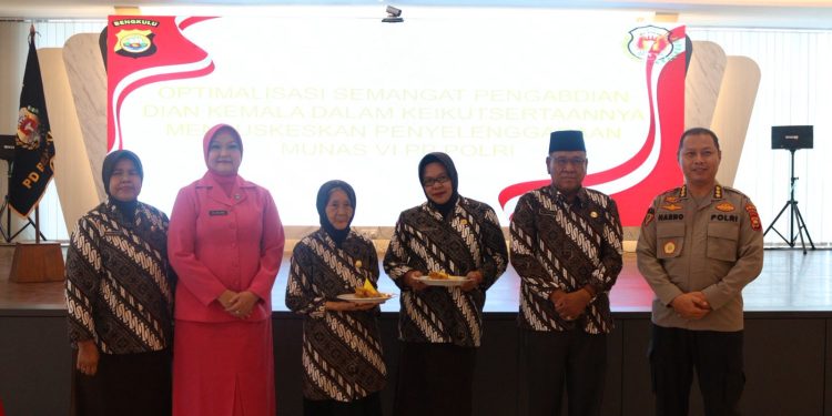 HUT Dian Kemala PP Polri ke-XXVI, Polda Bengkulu Apresiasi Peran Dian Kemala
